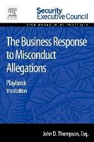 The Business Response to Misconduct Allegations: Playbook