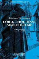 Lord, thou hast searched me