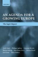 An Agenda for a Growing Europe: The Sapir Report