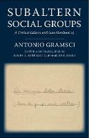 Subaltern Social Groups: A Critical Edition of Prison Notebook 25