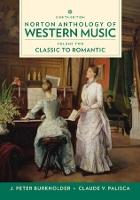 Norton Anthology of Western Music Recordings, 8th Edition Volume 2 Reg Card