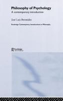 Philosophy of Psychology: A Contemporary Introduction