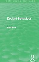 Deviant Behaviour (Routledge Revivals)