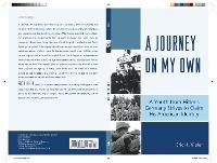 A Journey on My Own: A Youth from Hitler's Germany Strives to Claim His American Identity