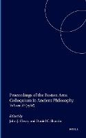 Proceedings of the Boston Area Colloquium in Ancient Philosophy: Volume IV (1988)