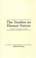The Treatise on Human Nature: Summa Theologiae 1a 75-89