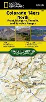 Colorado 14ers North Map: Topographic Map Guides