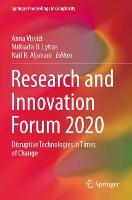 Research and Innovation Forum 2020: Disruptive Technologies in Times of Change