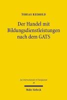 Der Handel mit Bildungsdienstleistungen nach dem GATS