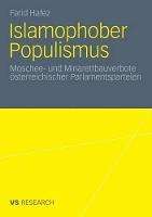 Islamophober Populismus: Moschee- und Minarettbauverbote österreichischer Parlamentsparteien