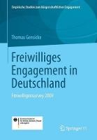Freiwilliges Engagement in Deutschland: Freiwilligensurvey 2009
