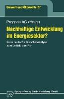 Nachhaltige Entwicklung im Energiesektor?: Erste deutsche Branchenanalyse zum Leitbild von Rio