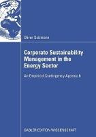 Corporate Sustainability Management in the Energy Sector: An Empirical Contigency Approach