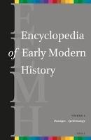 Encyclopedia of Early Modern History, volume 4: (Damages – Epistemology)